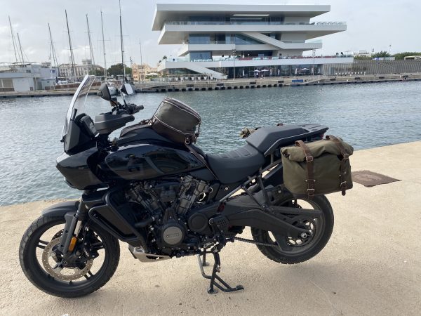 SOPORTE PARA ALFORJAS HARLEY DAVIDSON PAN AMERICA - Imagen 4