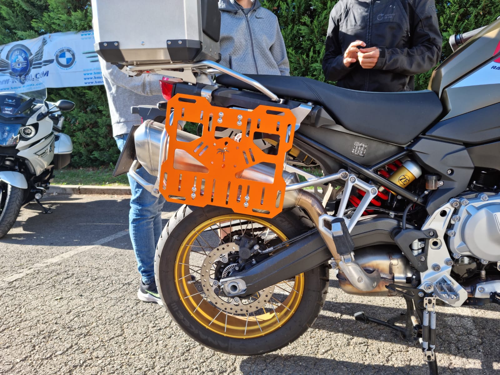 Placa Soporte Equipaje Moto - Imagen 2