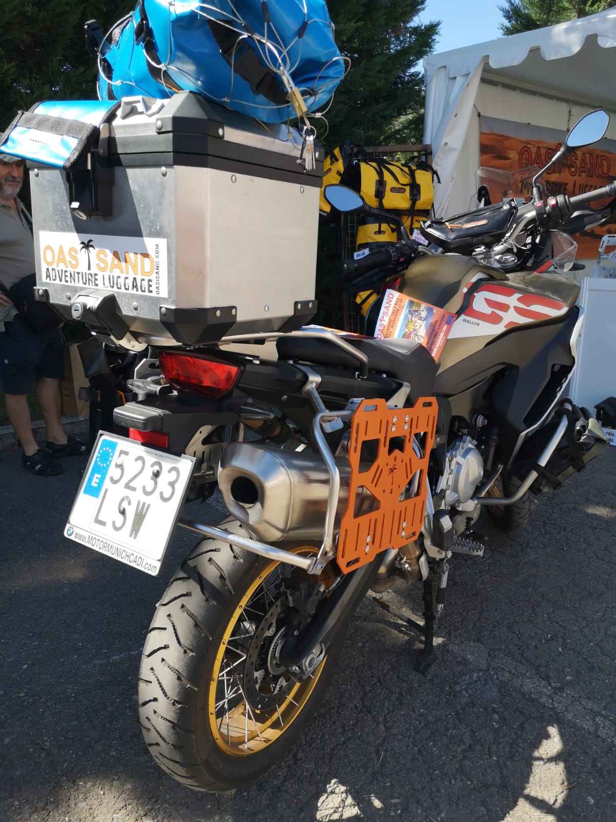 Placa Soporte Equipaje Moto - Imagen 7