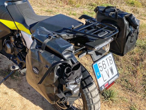 PORTAEQUIPAJES TRASERO Y SOPORTE DE ALFORJAS PARA HUSQVARNA NORDEN 901 - Imagen 7